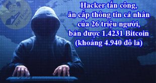 Hacker ăn cắp thông tin cá nhân của 26 triệu người dùng