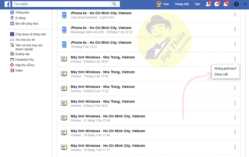 hướng dẫn cách kiểm tra IP đăng nhập Facebook ở đâu, trên thiết bị nào? Tìm vị trí đăng nhập Facebook